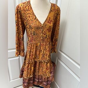 Bohemian Patterned Dress